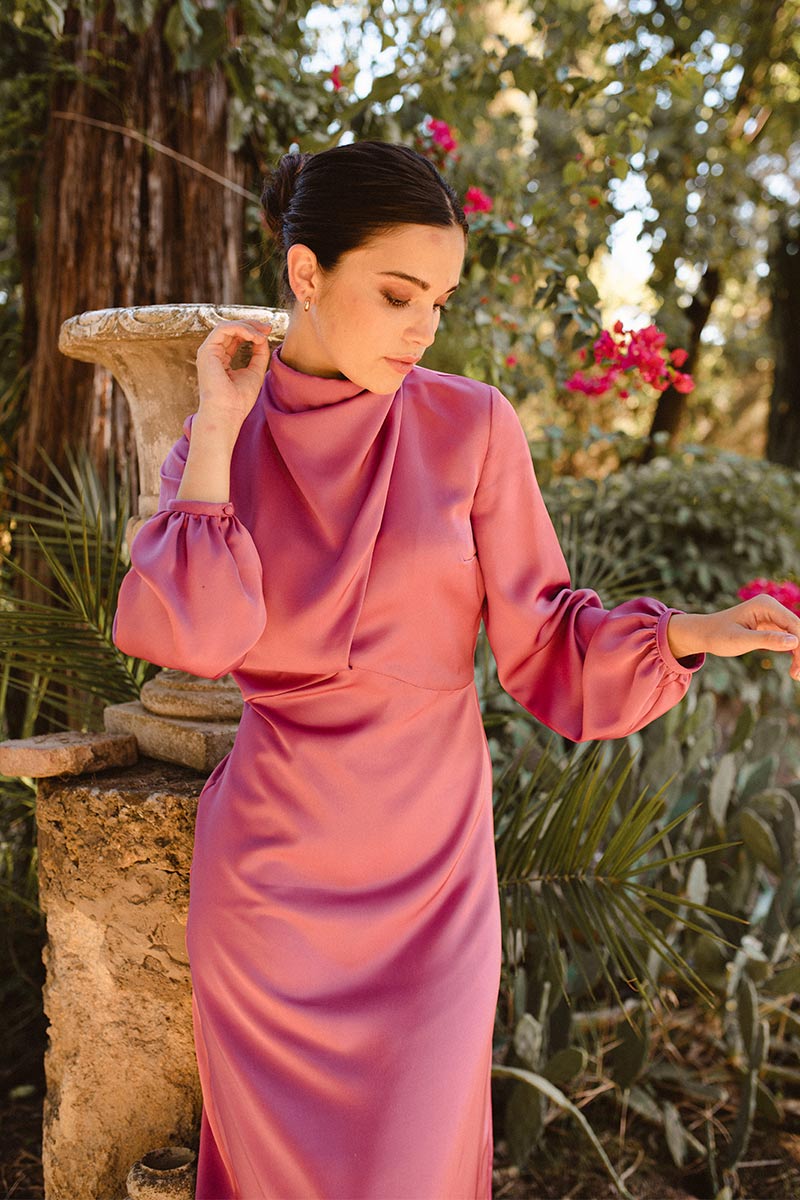 Vestido Grace Rosa Maquillaje - Imagen 2