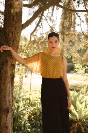 Top Bette Lunar Mostaza