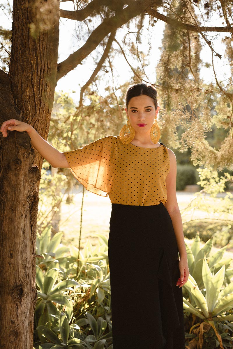 Top Bette Lunar Mostaza