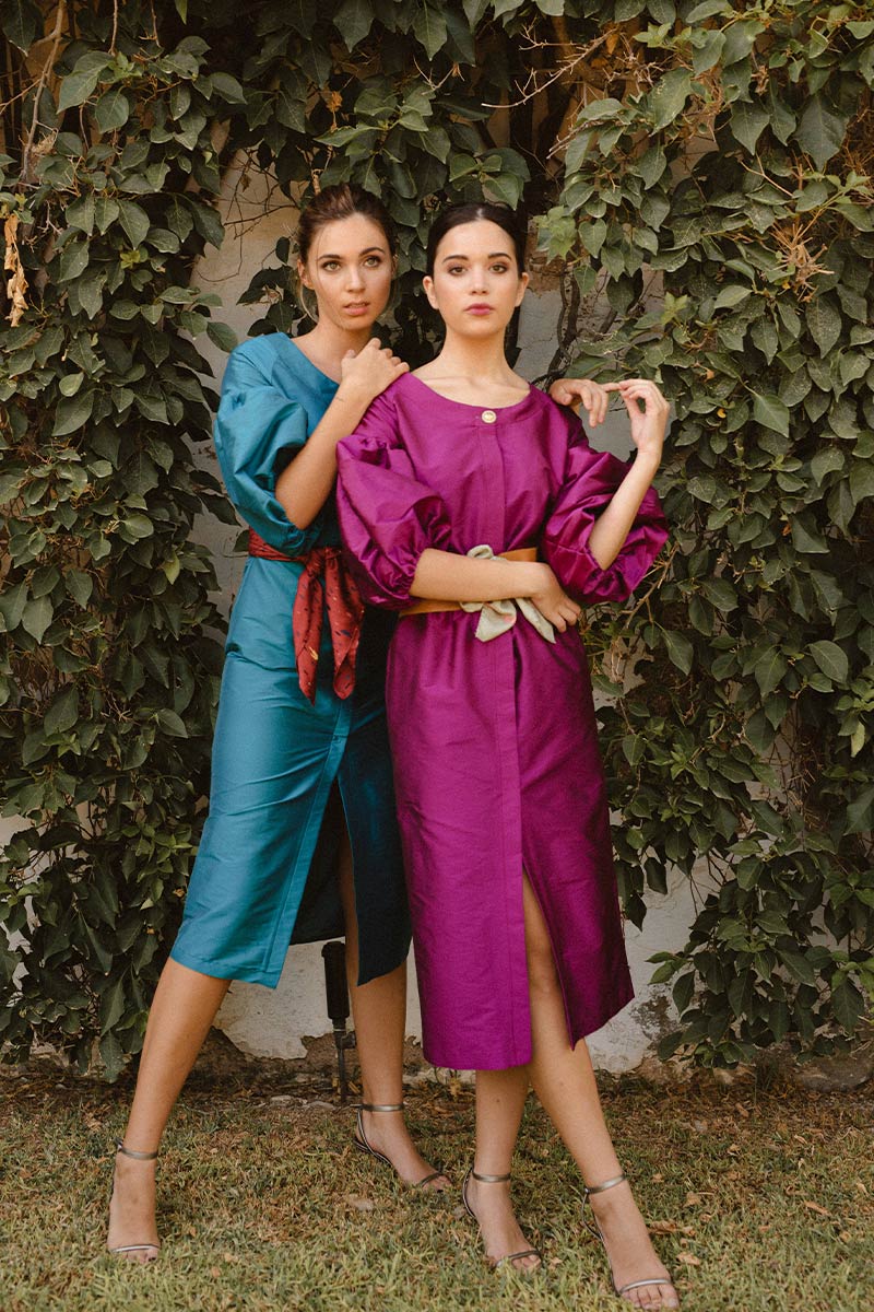 Vestido Greta Púrpura - Imagen 3