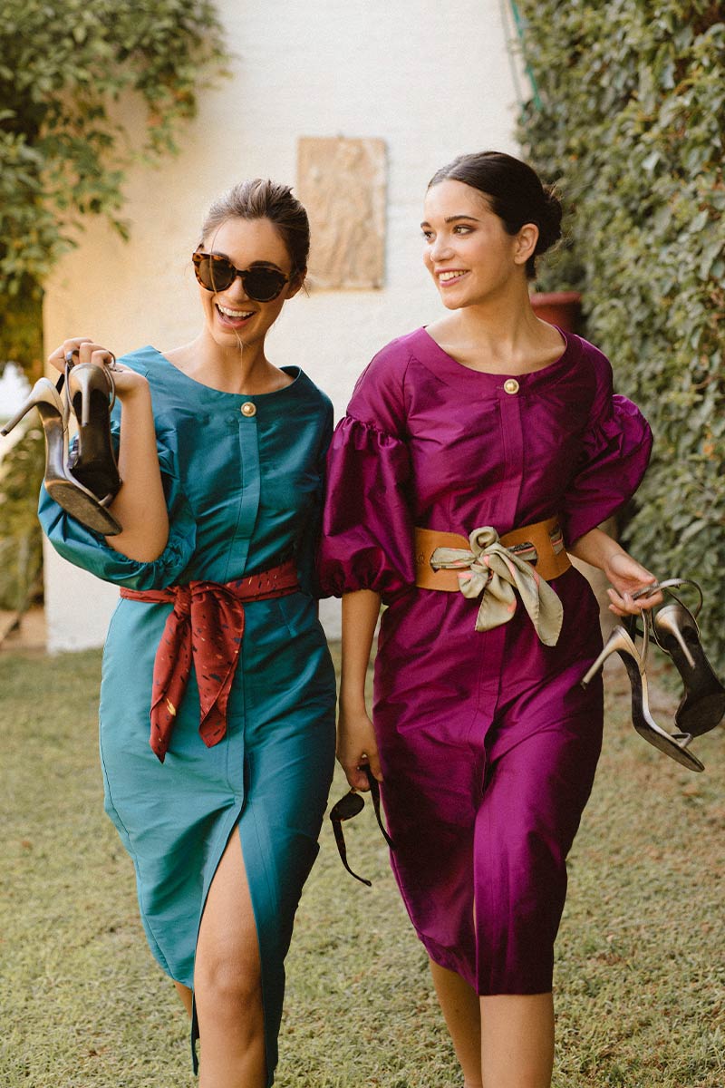 Vestido Greta Púrpura - Imagen 4