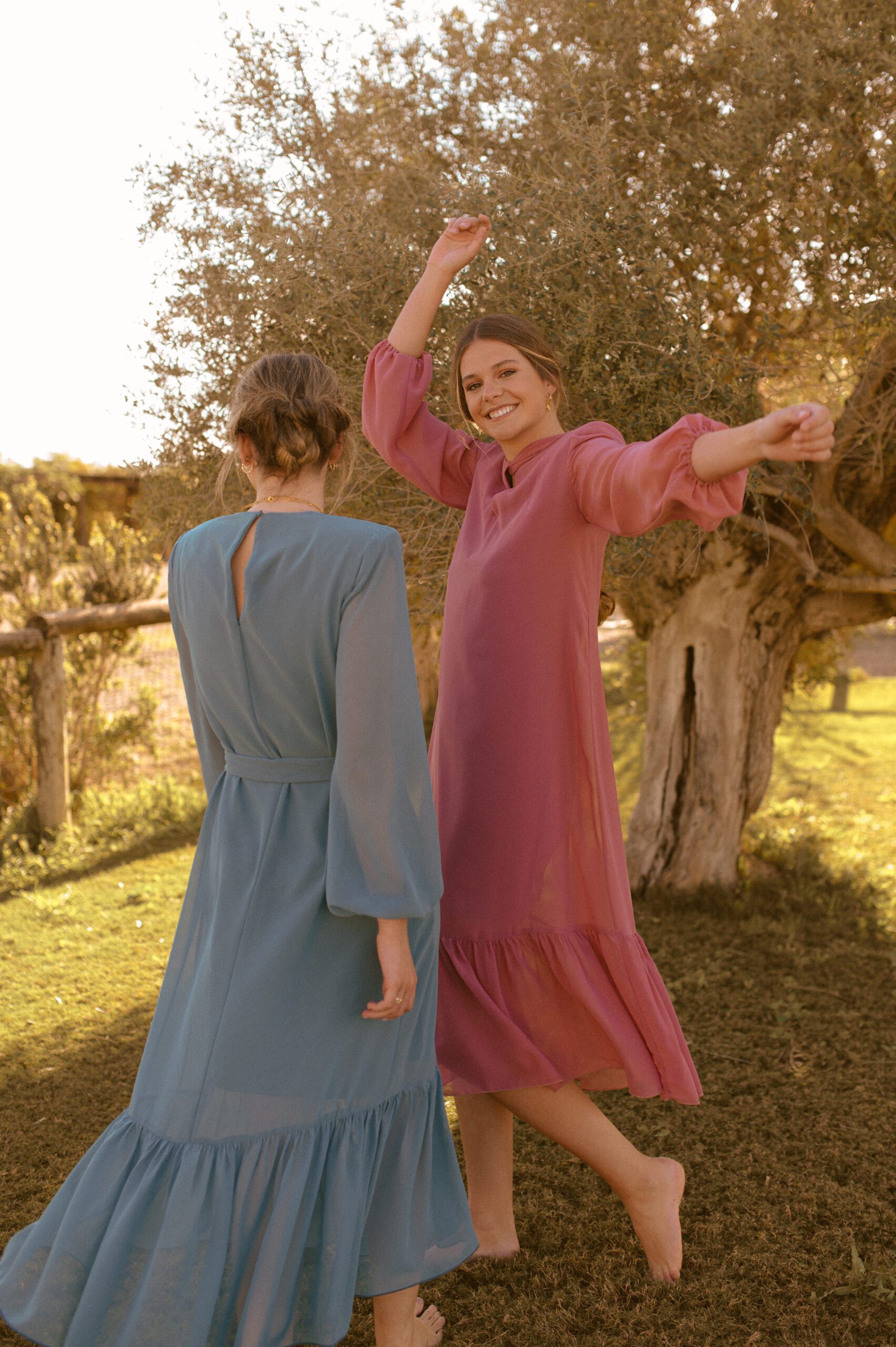 Vestido Minerva Azul Petróleo - Imagen 5