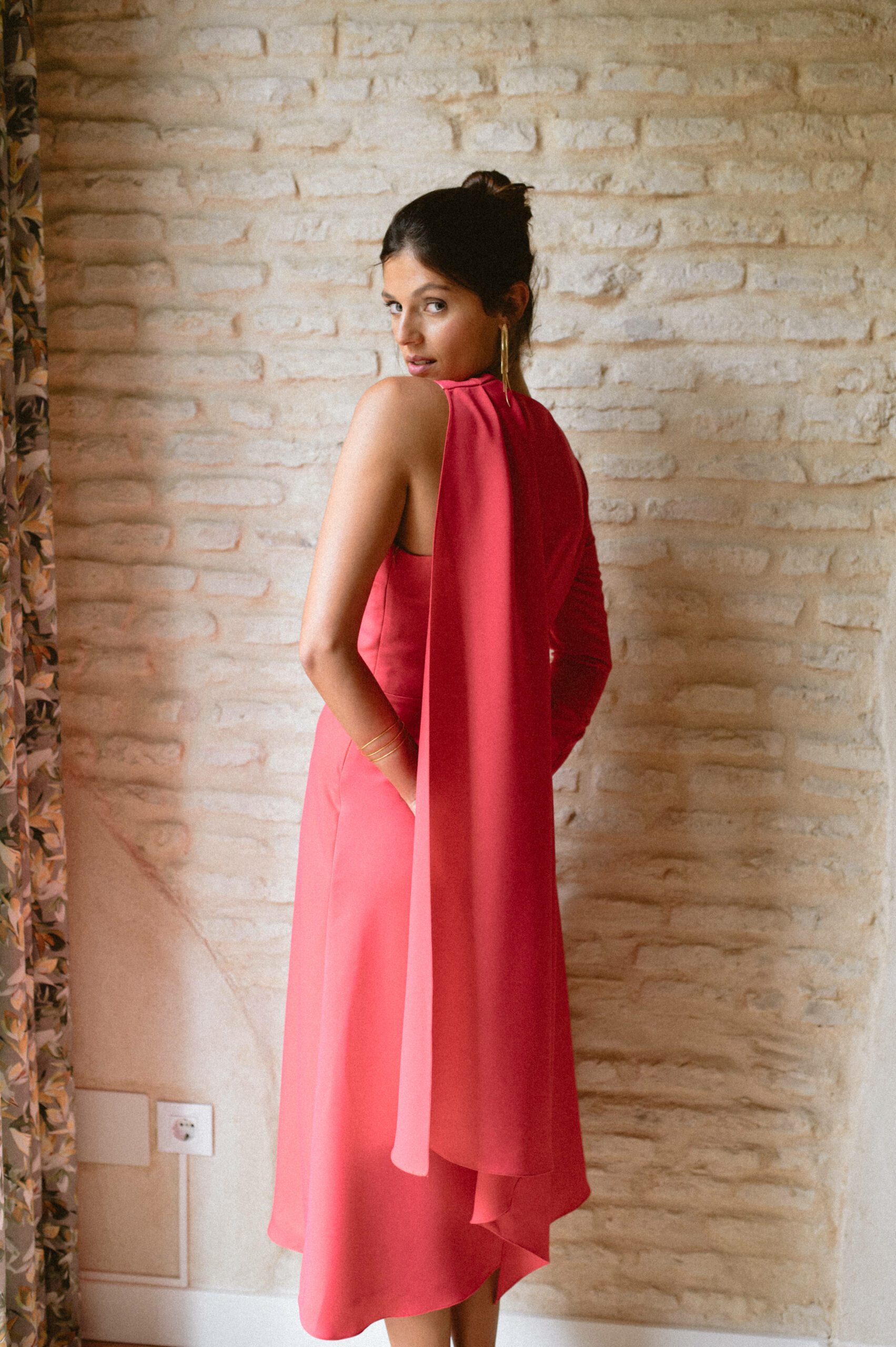 Vestido Charlene Coral - Imagen 2