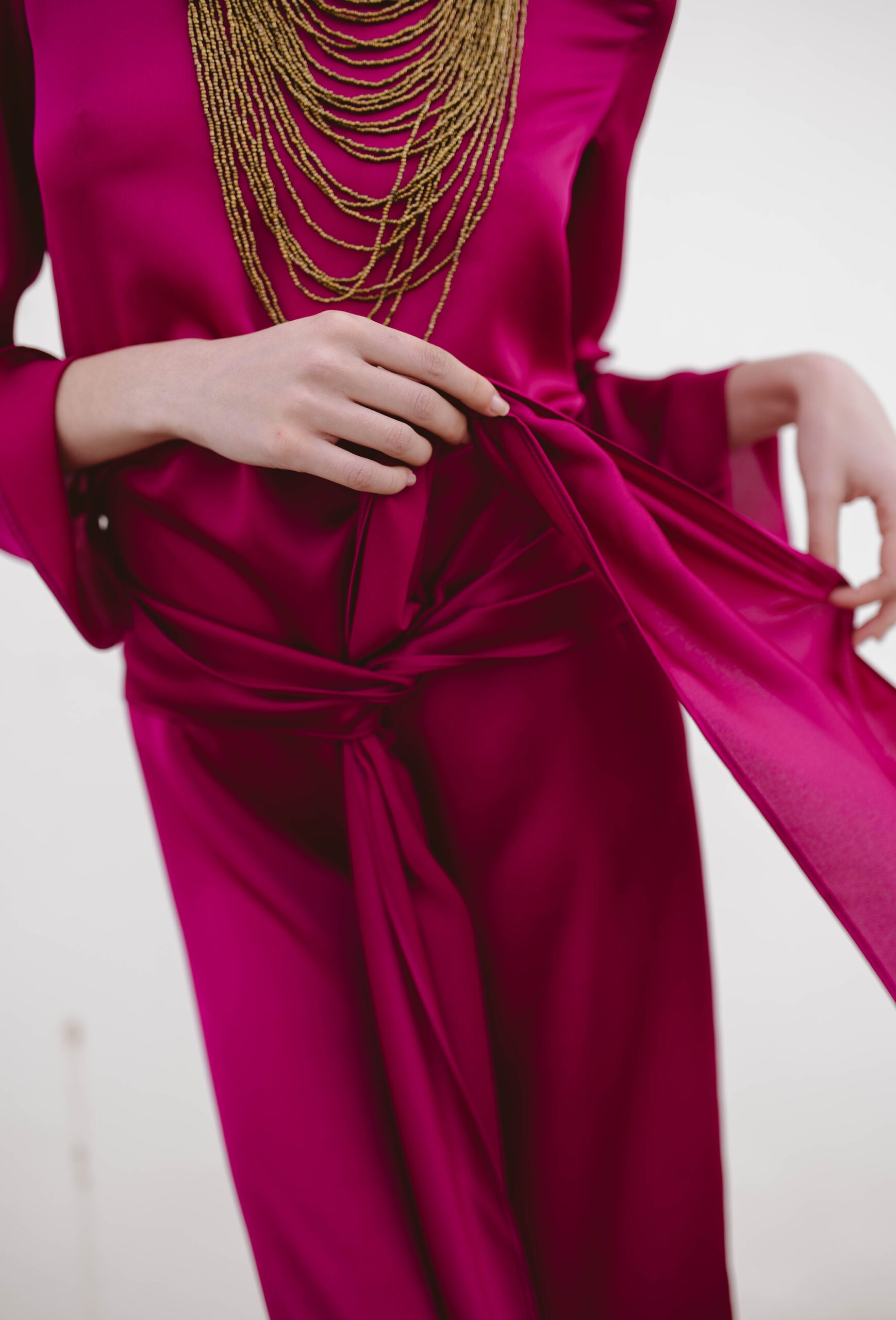 Vestido Agata Buganvilia - Imagen 7