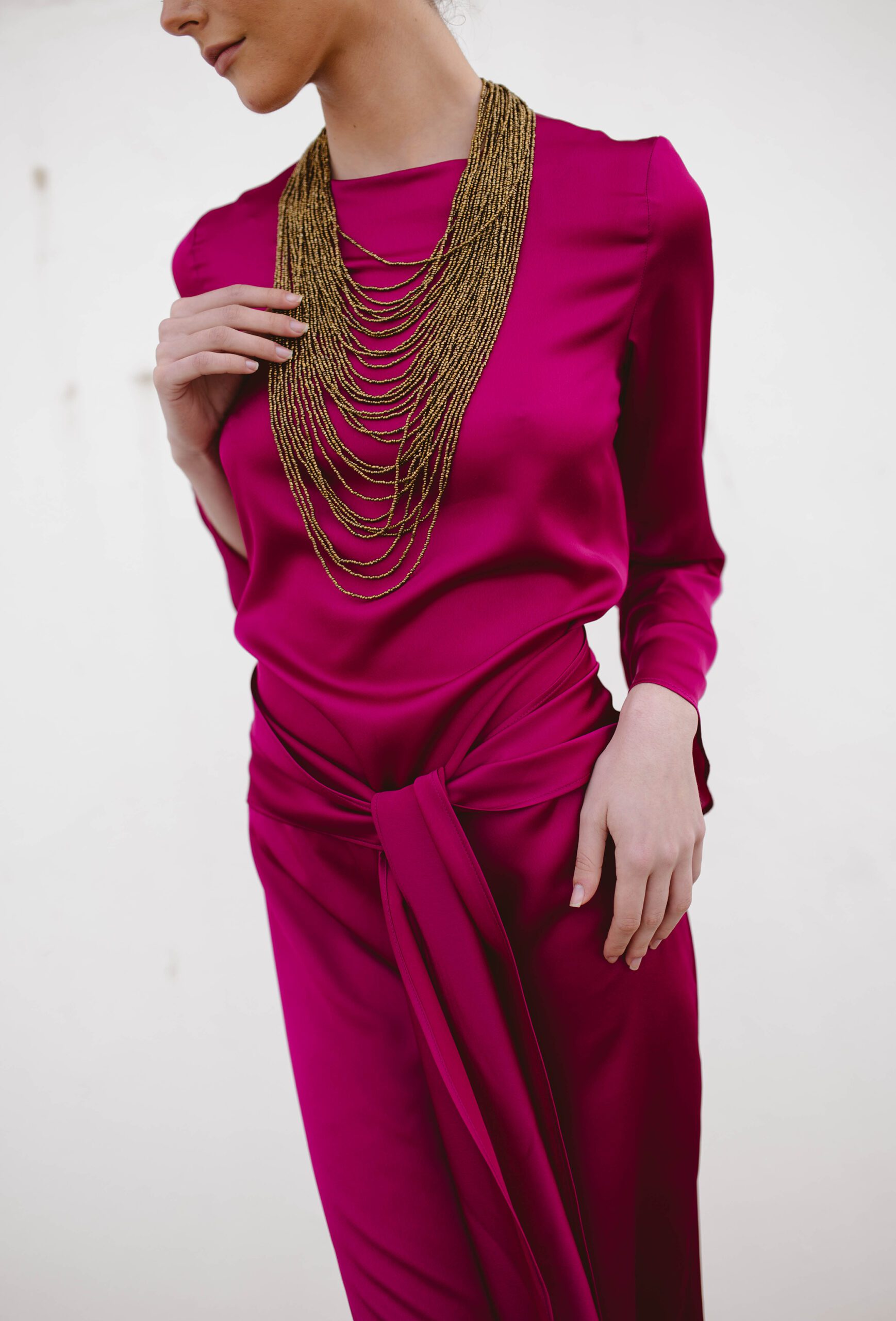 Vestido Agata Buganvilia - Imagen 6