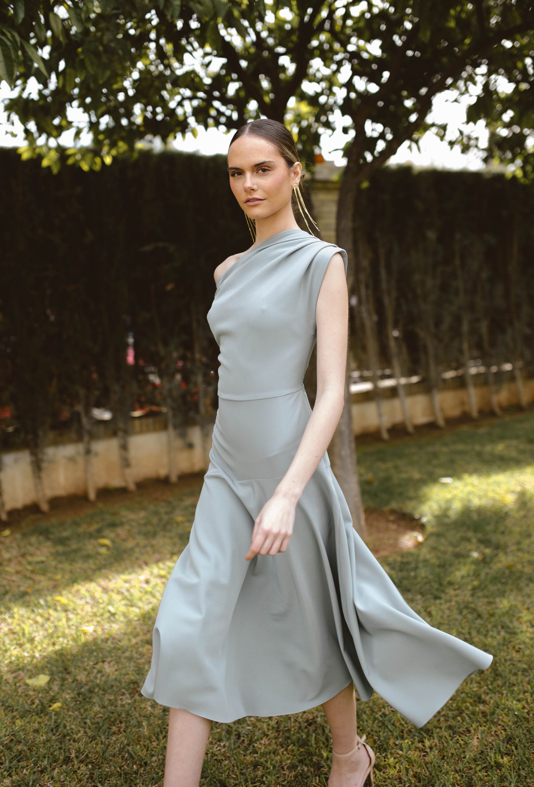 Vestido Rocío Verdigris - Imagen 7