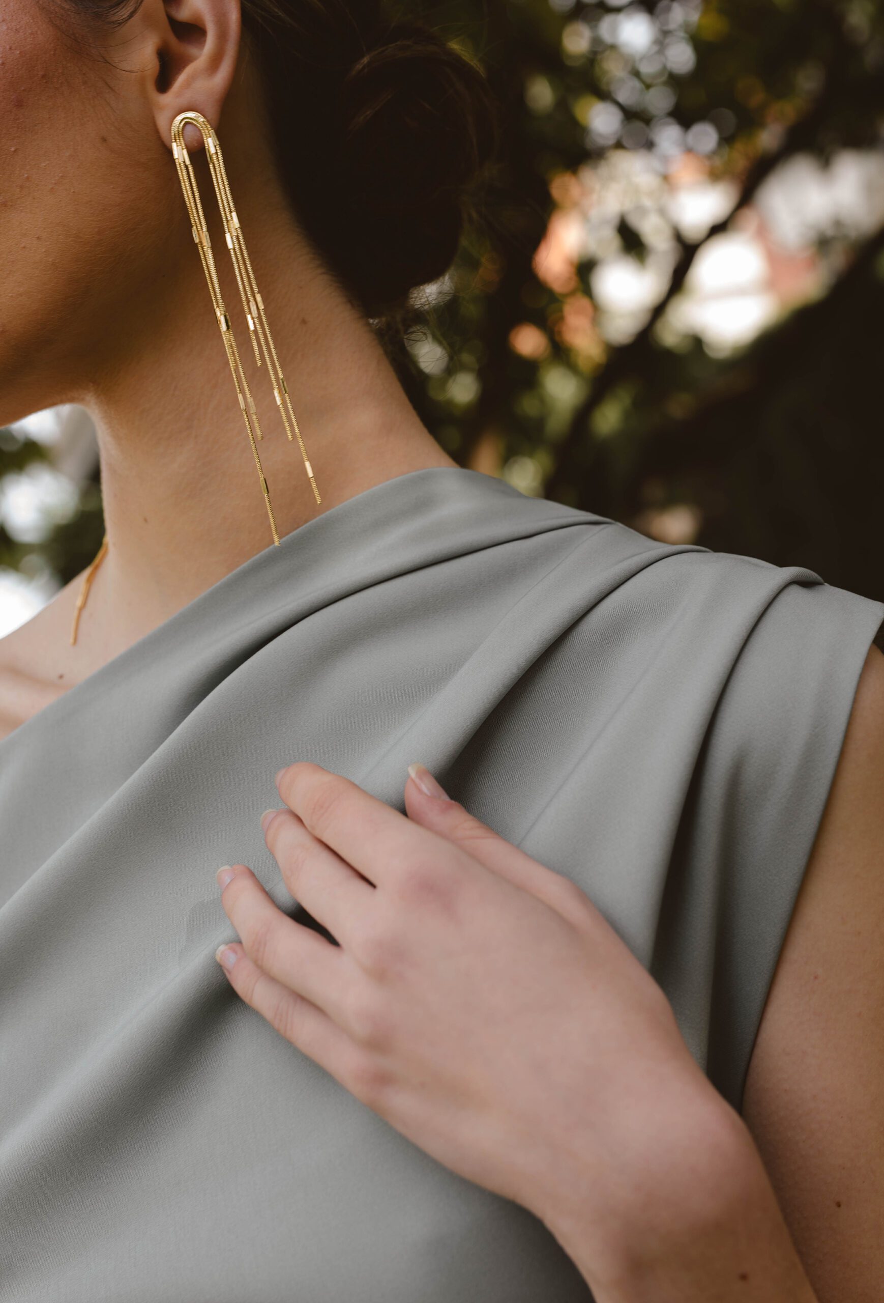 Vestido Rocío Verdigris - Imagen 4