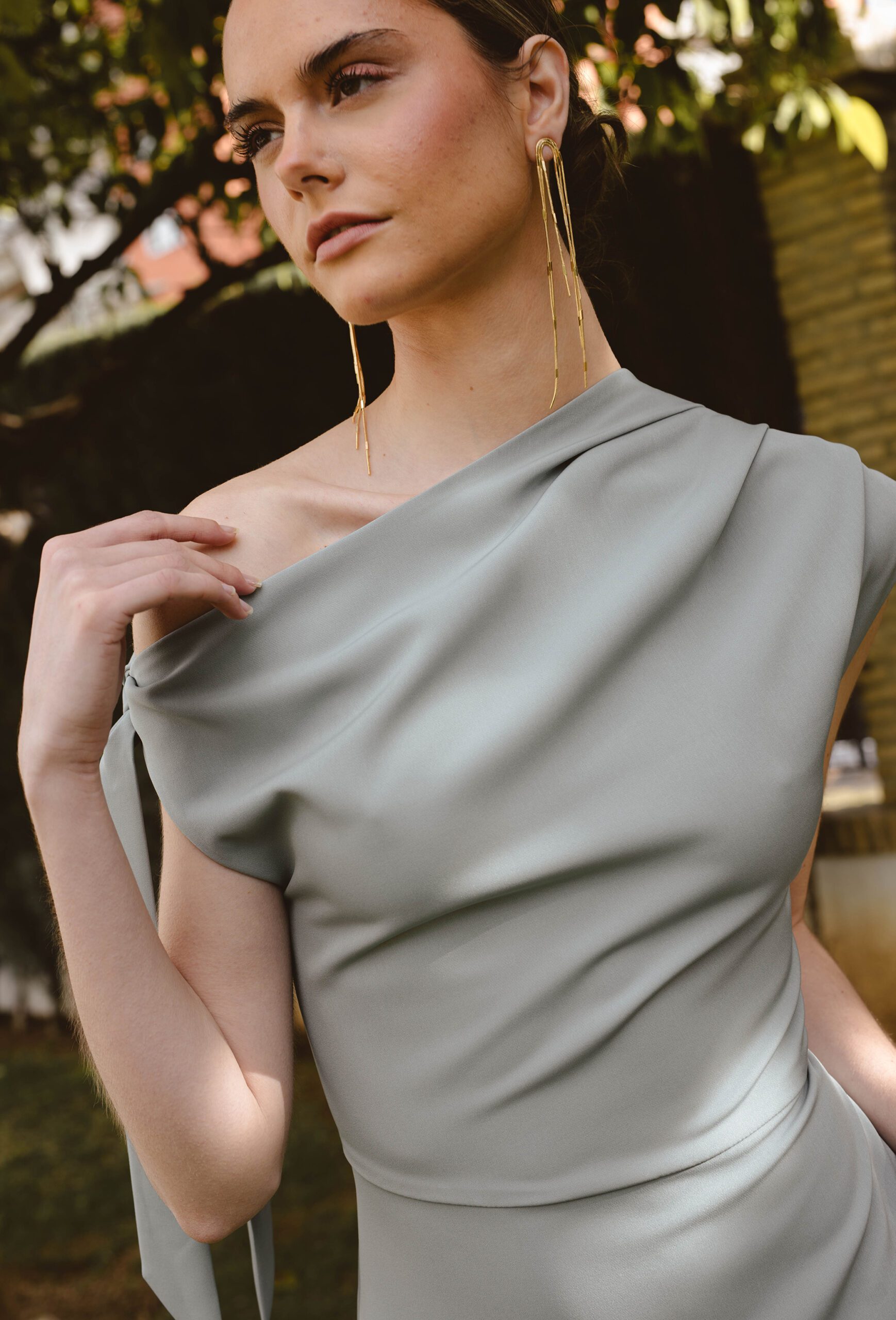 Vestido Rocío Verdigris - Imagen 3