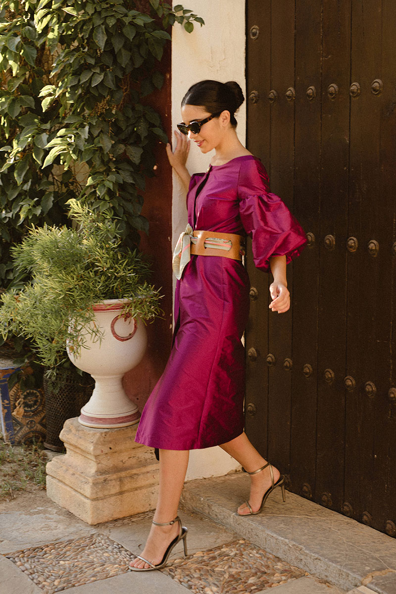 Vestido Greta Púrpura - Imagen 2