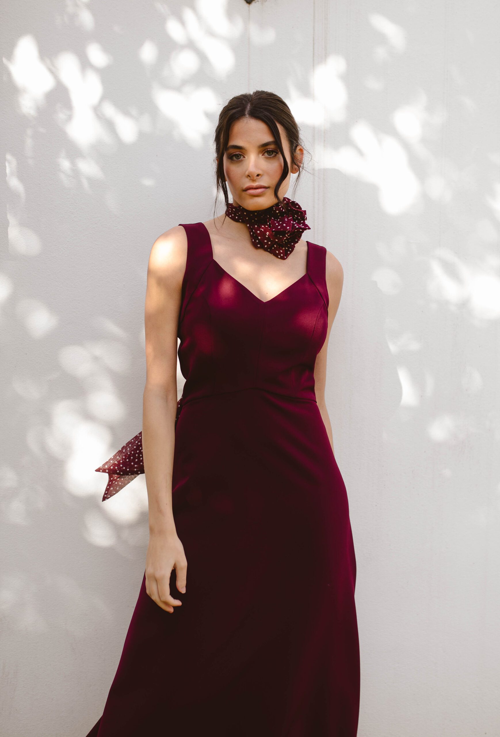 Vestido Cloe Cereza - Imagen 3